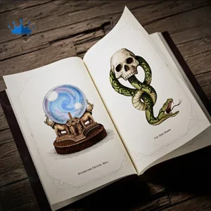 Harry Potter Self-Coloring Book