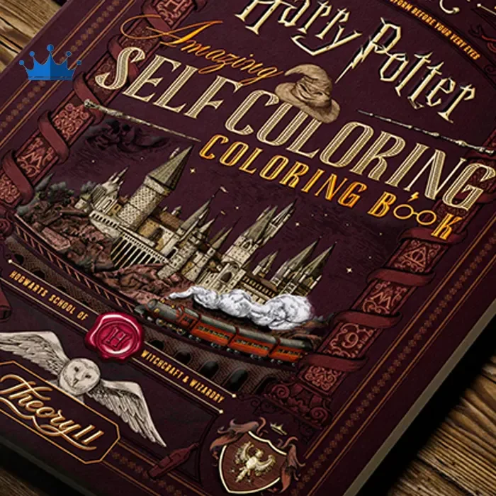 Harry Potter Self-Coloring Book