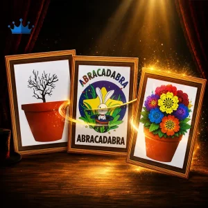 Aparición flor 3d