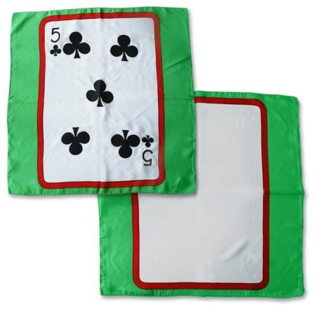 Card Silk - Green - 60 cm (24\) - Set of 2 cards"