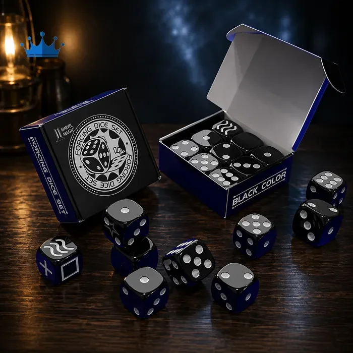 Set de Dados de Forzaje Negros Set de Dados de Forzaje Negros