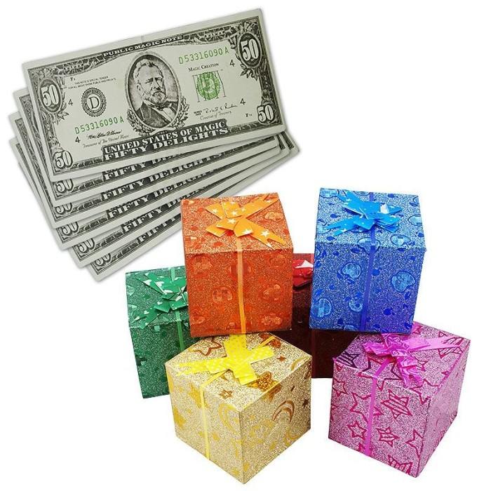 Da Dollari a Scatole Regalo Da Dollari a Scatole Regalo
