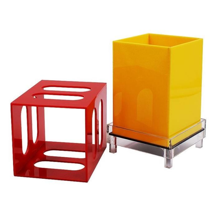 Mini Square Circle Production (Acrylic)