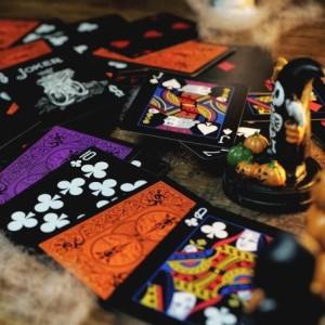 Bicycle - Reverse Deck (Orange and Black)