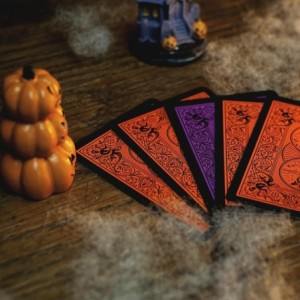 Bicycle - Reverse Deck (Orange and Black)