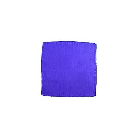 Pañuelo seda azul 36" (90cm)