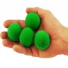 Set bolas esponja Verde (1,5) 5 unidades