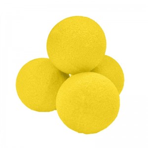 Set Bolas esponja Amarilla(1,5) 5 unidades