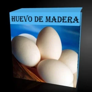 Huevo de madera