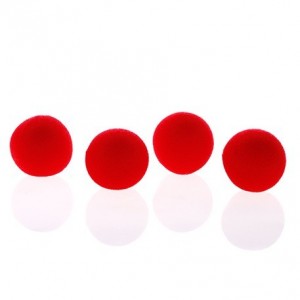 1.5" super soft sponge balls red (4)