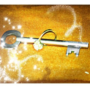 Ring in key by Arsene Lupin