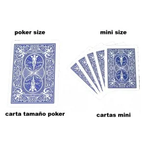 Mini Bicycle Cards (Blue)