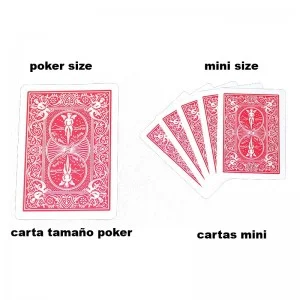 Mini Bicycle Cards (Red)