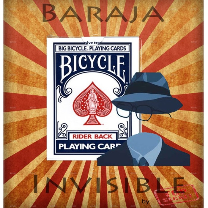 Baraja Invisible Pro Bicycle by Top Secret Baraja Invisible Pro Bicycle by Top Secret