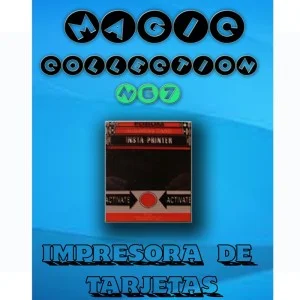 Impresora de tarjetas mágica