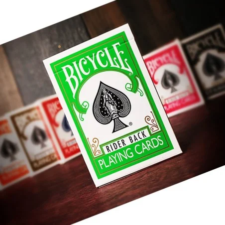 Bicycle Green Playing Card