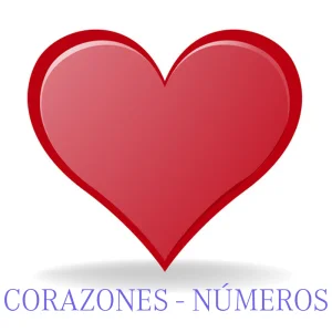 Baraja forzaje 1 vía (Corazones-Número)