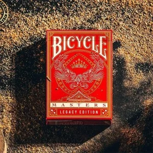 Bicycle Red Legacy Masters Playing Cards