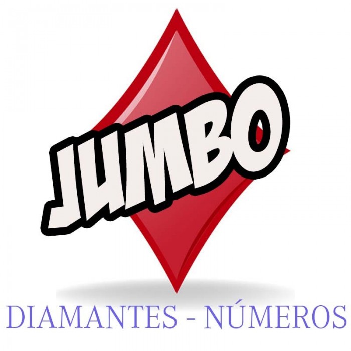 Baraja Jumbo Forzaje una vía (Diamantes-Número) Baraja Jumbo Forzaje una vía (Diamantes-Número)
