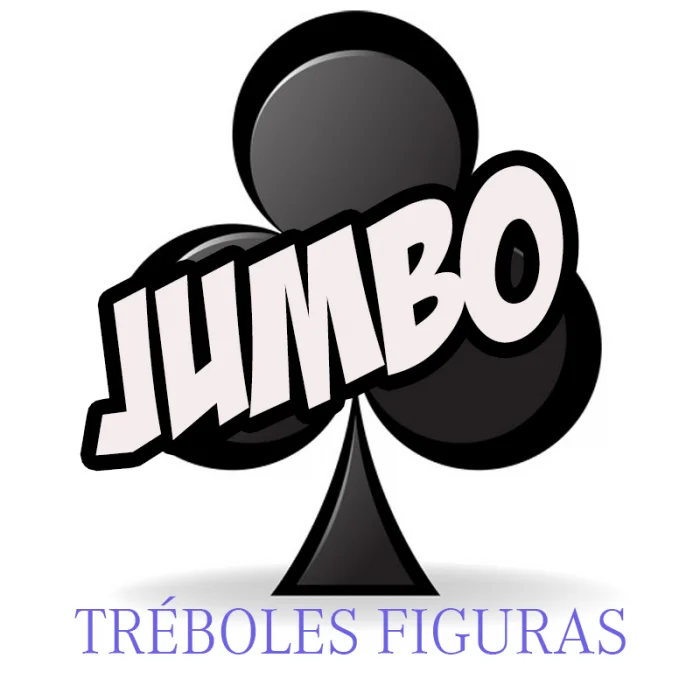 Baraja Forzaje Jumbo una vía (Tréboles-Figura)