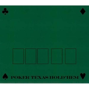 Poker Mat 40x60 Green Felt