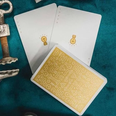 Gold ICON Playing Cards by Riffle Shuffle