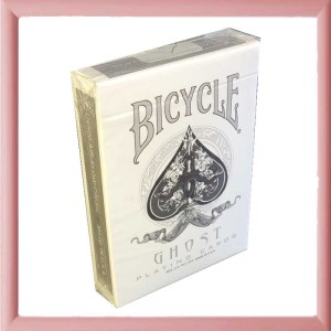 White GHOST Playing Cards UV500 Air-Flow Finish SEALED