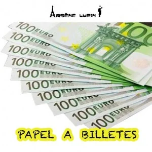 Papel blanco a billetes (100€)