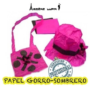 Papel a sombrero Plus by Arsene Lupin + DVD