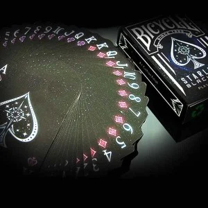 Bicycle Starlight Black Hole Playing Cards - Special Limited Print Run