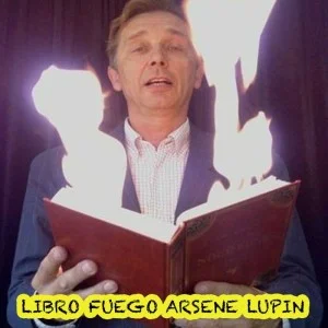 Burning Book by Arsene Lupin