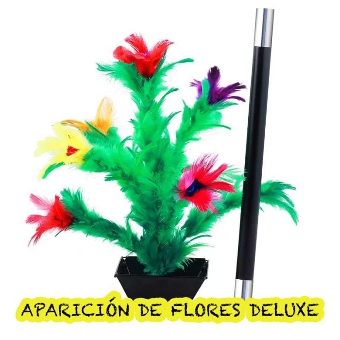 Aparición flor en varita deluxe