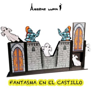 Ghost in castle for children magic