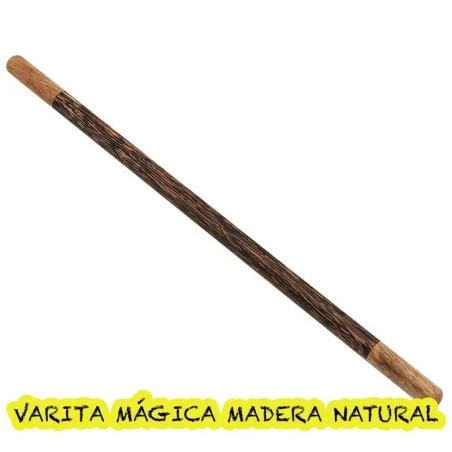Varita Mágica de Madera Natural