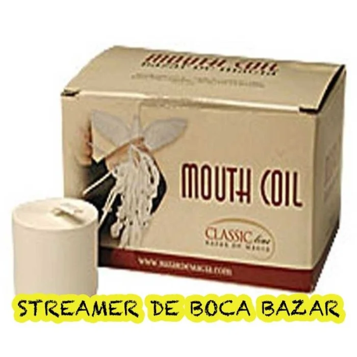 Streamer de boca Bazar de Magia