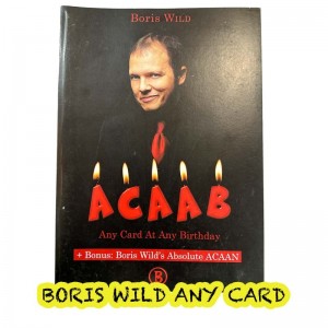 Libro de Boris Wild ACAAB (Inglés)