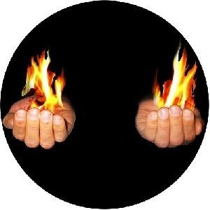 Fire from Hands (pair)