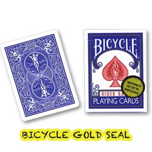 Bicycle Gold Seal Blue Playing Cards Richard Turner (Cincinnati)