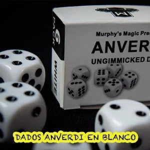 Dados sin trucar para Mental Dice Anverdi Blanco