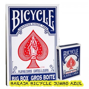 Baraja Bicycle Jumbo (AZUL)