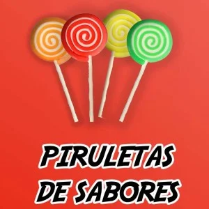 Piruletas de Sabores + Vídeo Online