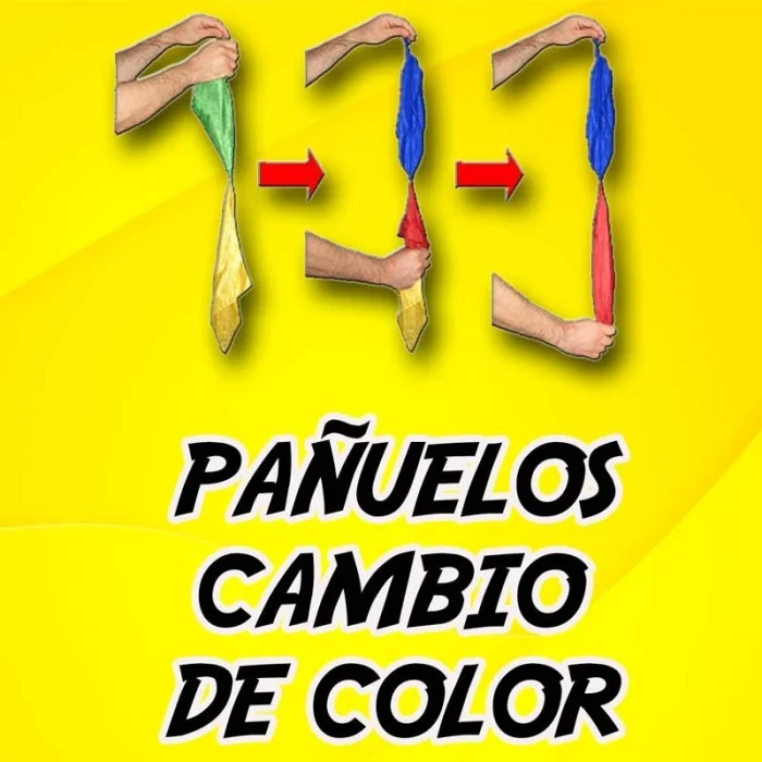 Pañuelo cambio de color Magic Collection con video online