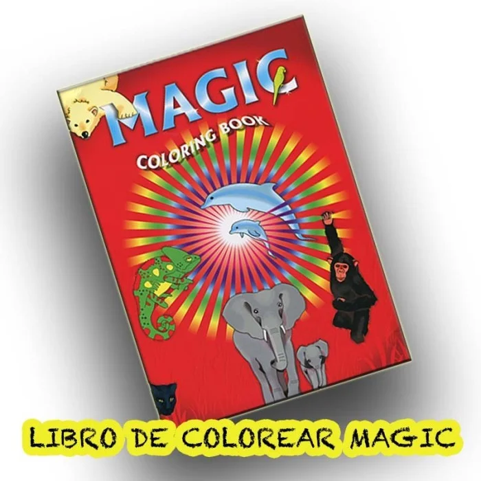 Magic coloring book