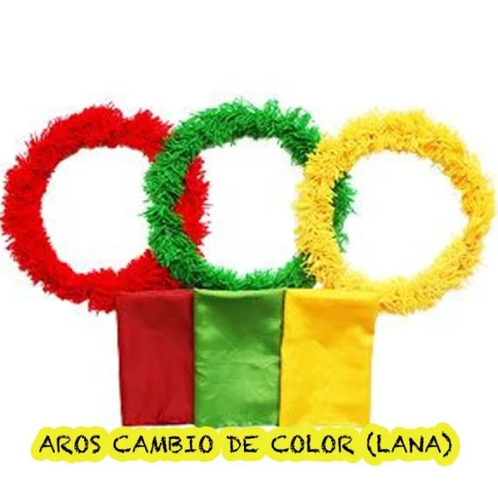 Aros cambio de color (lana)