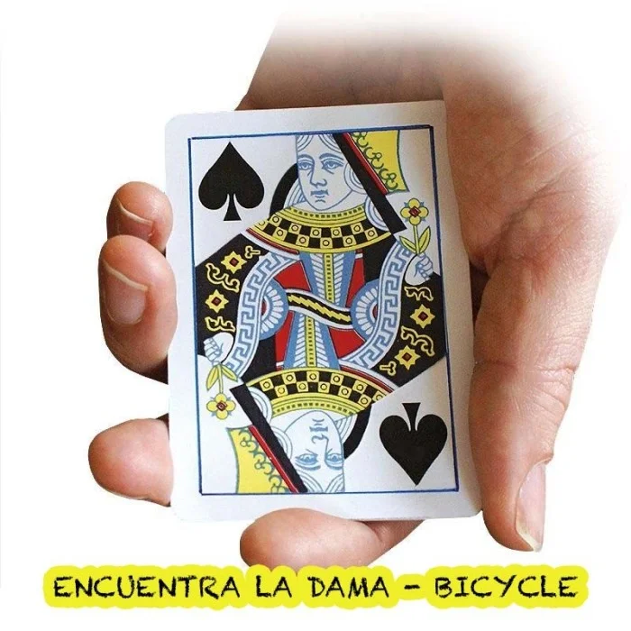 Encuentra la dama poker - Bicycle