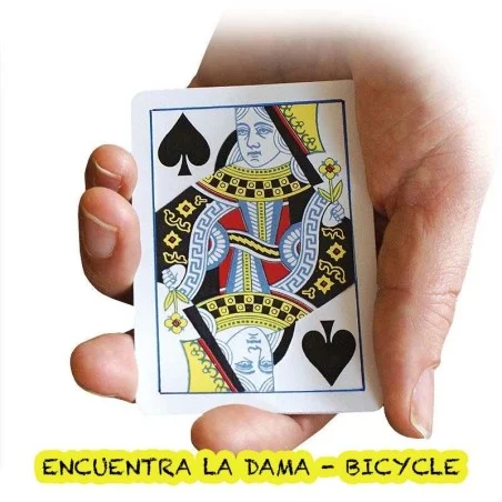 Encuentra la dama poker - Bicycle