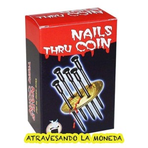 Nails Thru Coin - With 5 Nails