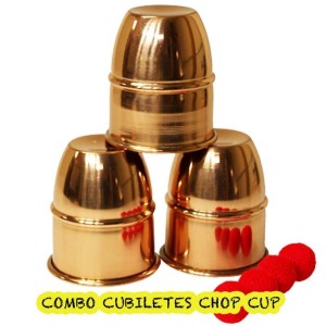 Combo Cubiletes Chop Cup (cobre)