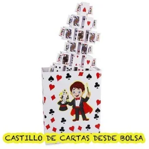 Card Castle from empty Bag