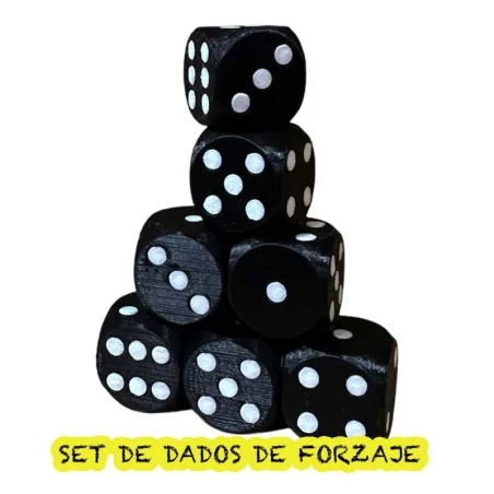 Set de dados para forzajes (cualquier número) Black